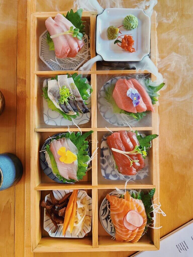 sashimi in Portland