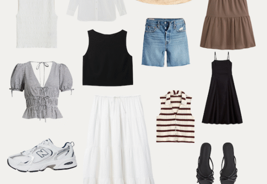 Summer Travel Capsule Wardrobe: What to Pack + Wear in Europe (+ 10 Outfits!)