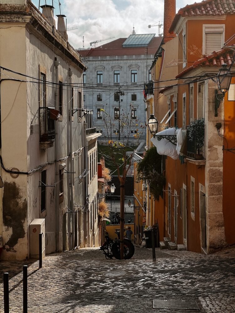 golden hour view of lisbon and how to spend 48 hours in lisbon, portugal